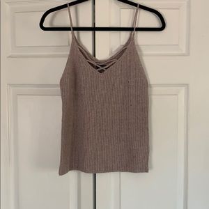 Purplish grey american eagle tank